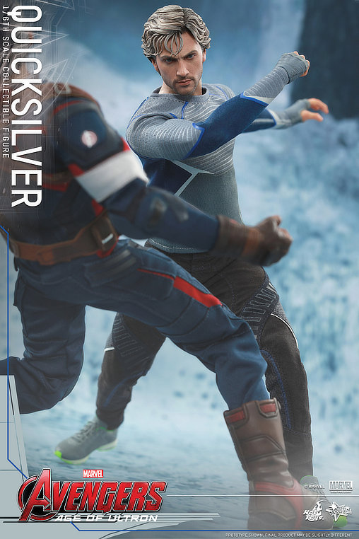 The Avengers - Age of Ultron: Quicksilver, 1/6 Figur von Hot Toys
