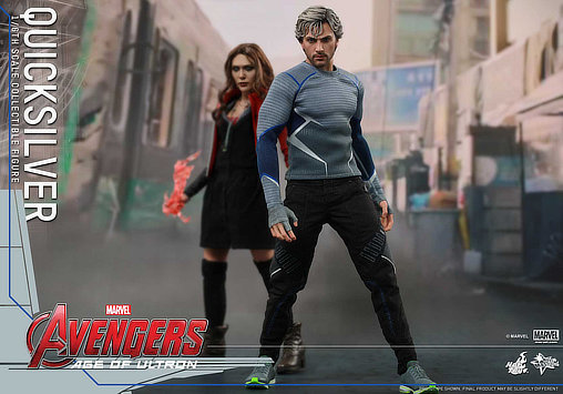 The Avengers - Age of Ultron: Quicksilver, 1/6 Figur von Hot Toys