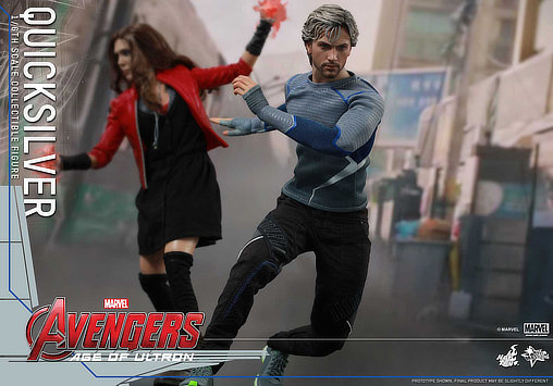 The Avengers - Age of Ultron: Quicksilver, 1/6 Figur von Hot Toys