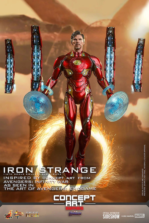 The Avengers - Endgame: Iron Strange - DieCast, 1/6 Figur von Hot Toys