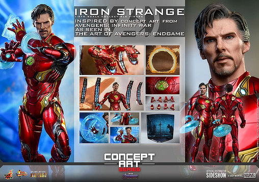 The Avengers - Endgame: Iron Strange - DieCast, 1/6 Figur von Hot Toys
