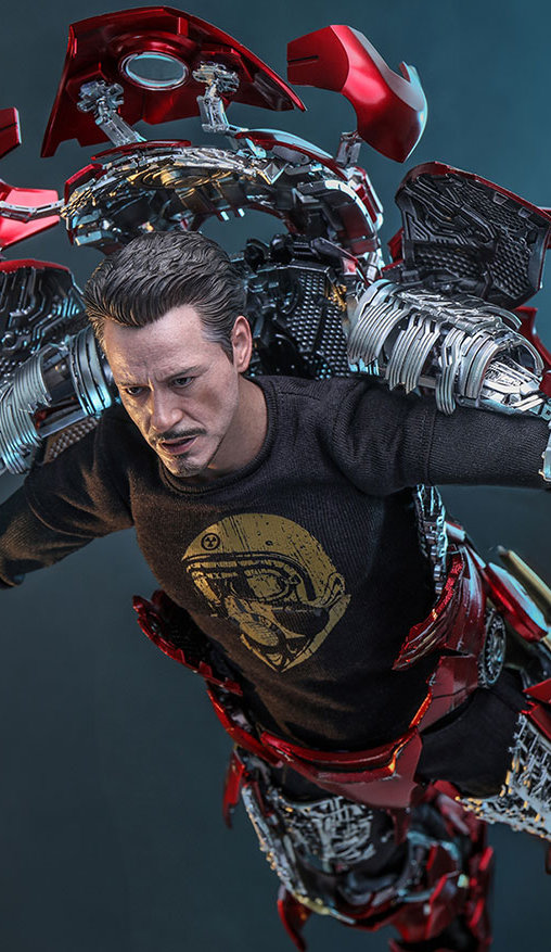 The Avengers: Tony Stark - Mark 7 Suit Up Version, 1/6 Figur von Hot Toys