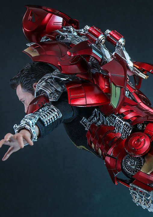 The Avengers: Tony Stark - Mark 7 Suit Up Version, 1/6 Figur von Hot Toys