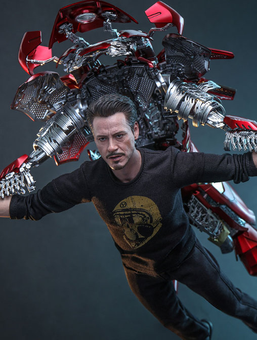 The Avengers: Tony Stark - Mark 7 Suit Up Version, 1/6 Figur von Hot Toys