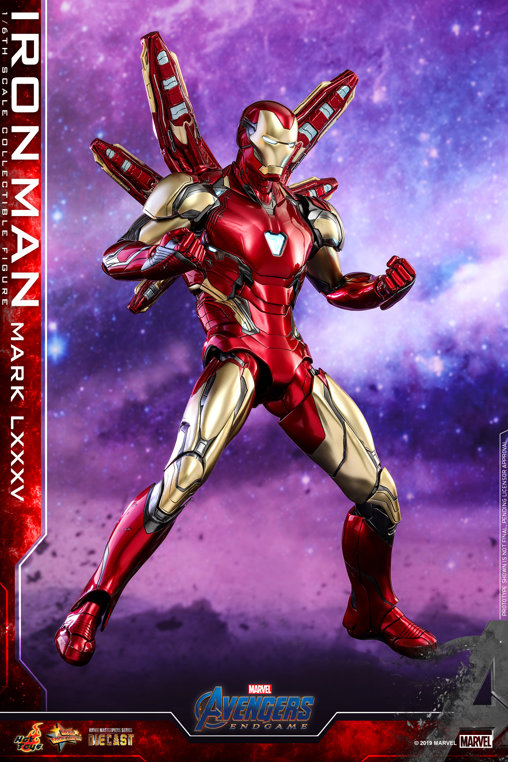The Avengers - Endgame: Iron Man Mark 85 LXXXV, 1/6 Figur von Hot Toys
