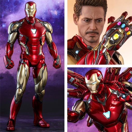 The Avengers - Endgame: Iron Man Mark 85 LXXXV, Typ: 1/6 Figur