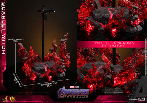 The Avengers - Endgame: Scarlet Witch, 1/6 Figur ... https://spaceart.de/produkte/tav030-scarlet-witch-figur-hot-toys.php