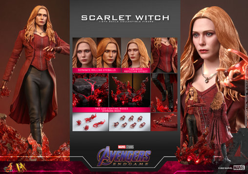 The Avengers - Endgame: Scarlet Witch, 1/6 Figur von Hot Toys