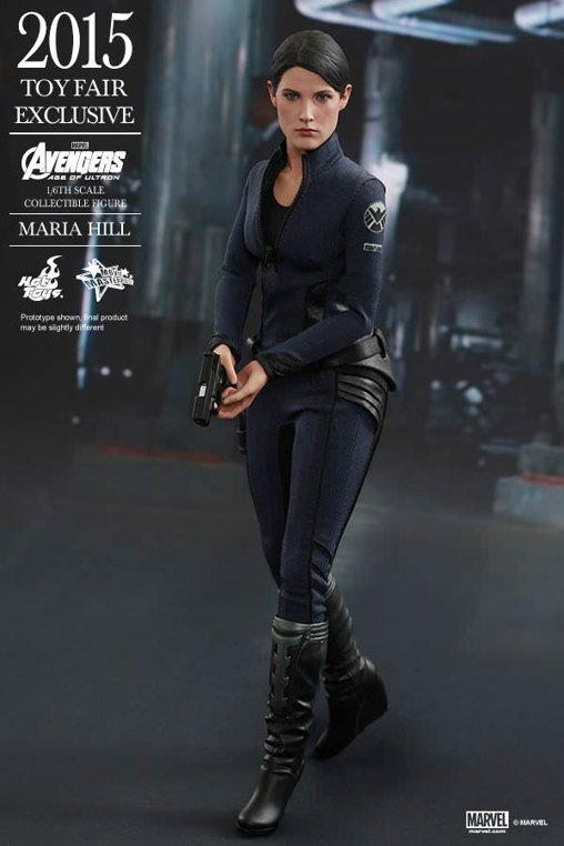 The Avengers - Age of Ultron: Maria Hill, 1/6 Figur von Hot Toys