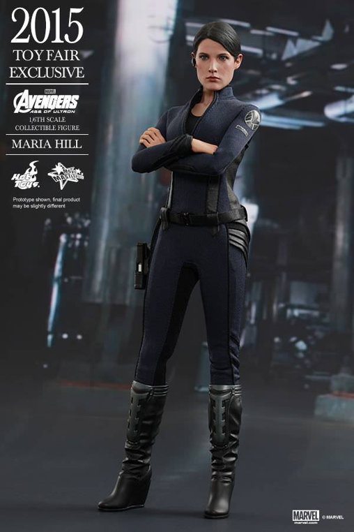 The Avengers - Age of Ultron: Maria Hill, 1/6 Figur von Hot Toys