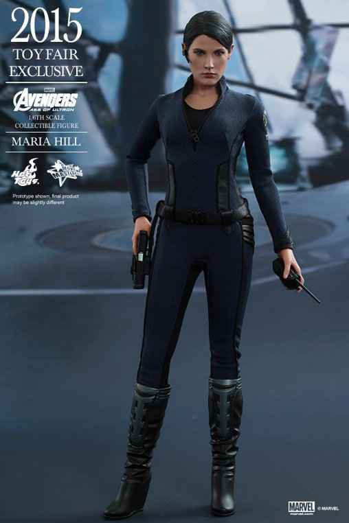 The Avengers - Age of Ultron: Maria Hill, 1/6 Figur von Hot Toys