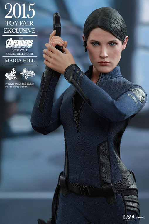 The Avengers - Age of Ultron: Maria Hill, 1/6 Figur von Hot Toys