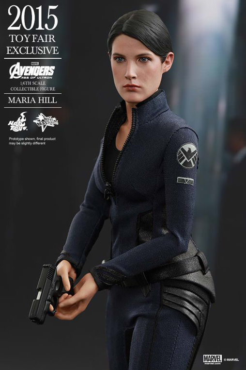 The Avengers - Age of Ultron: Maria Hill, 1/6 Figur von Hot Toys