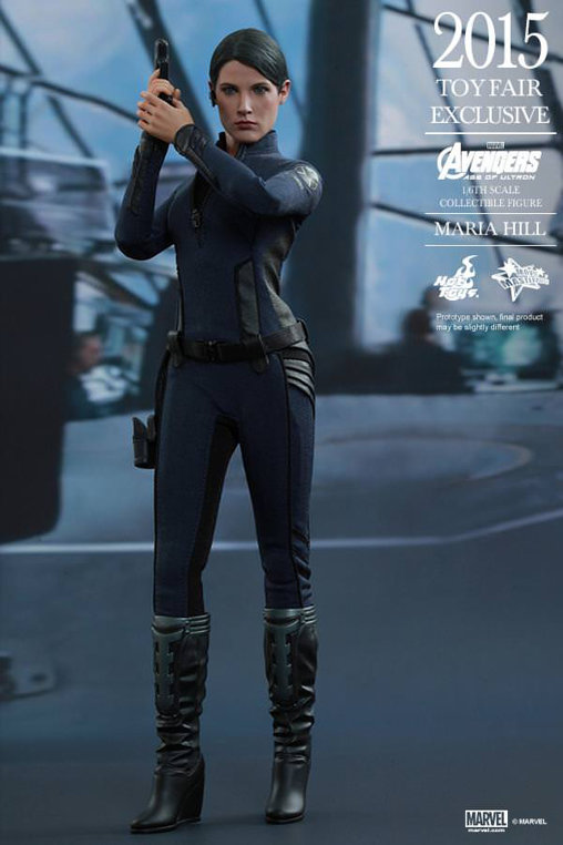 The Avengers - Age of Ultron: Maria Hill, 1/6 Figur von Hot Toys