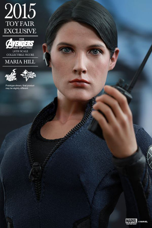 The Avengers - Age of Ultron: Maria Hill, 1/6 Figur von Hot Toys