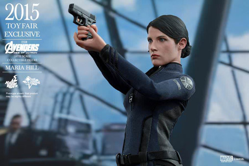The Avengers - Age of Ultron: Maria Hill, 1/6 Figur von Hot Toys