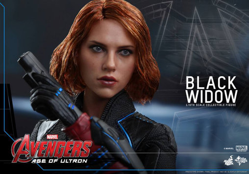 The Avengers - Age of Ultron: Black Widow, 1/6 Figur von Hot Toys