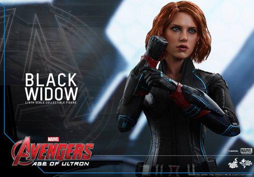 The Avengers - Age of Ultron: Black Widow, 1/6 Figur von Hot Toys