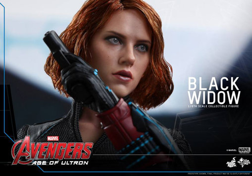 The Avengers - Age of Ultron: Black Widow, 1/6 Figur von Hot Toys