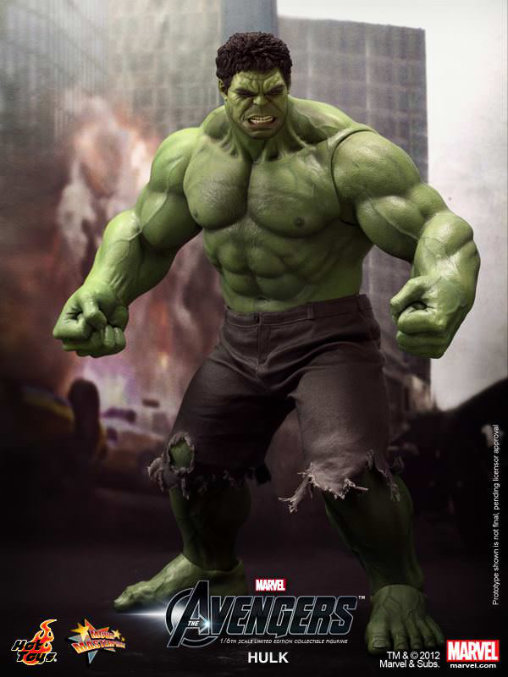 The Avengers - Hulk, 1/6 Figur von Hot Toys