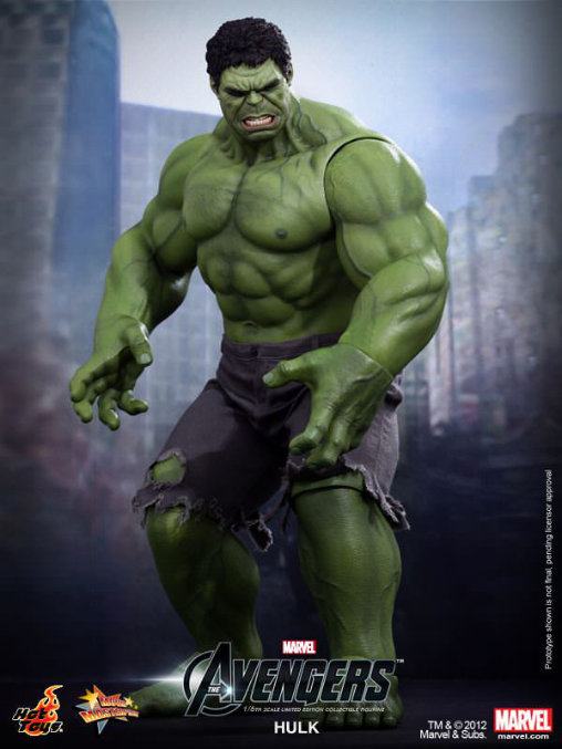 The Avengers - Hulk, 1/6 Figur von Hot Toys