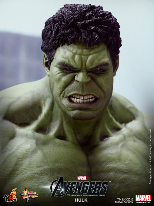 The Avengers - Hulk, 1/6 Figur von Hot Toys