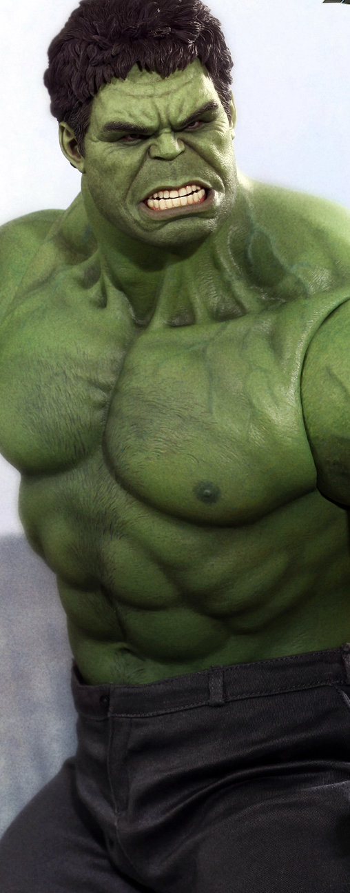 The Avengers - Hulk, 1/6 Figur von Hot Toys