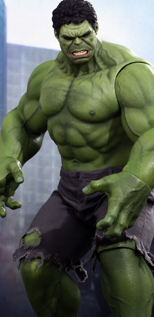 The Avengers - Hulk, 1/6 Figur von Hot Toys