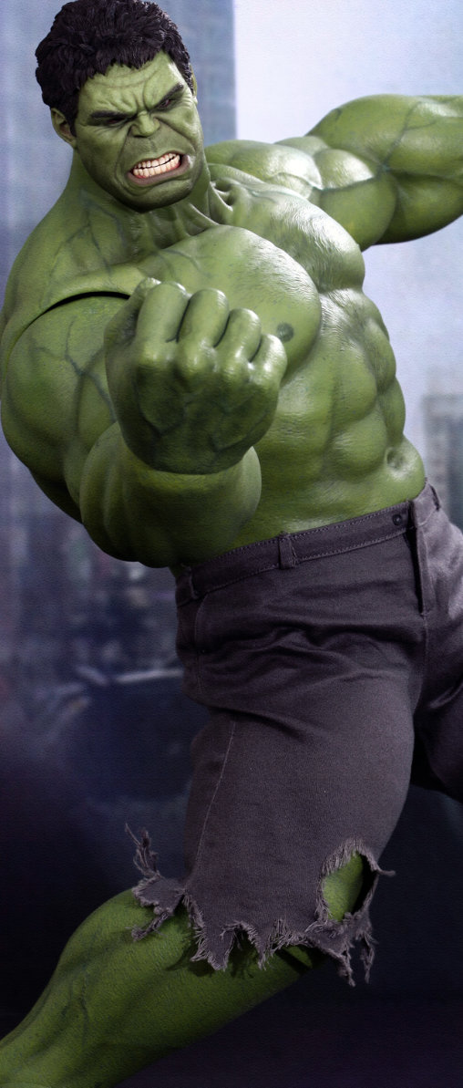 The Avengers - Hulk, 1/6 Figur von Hot Toys