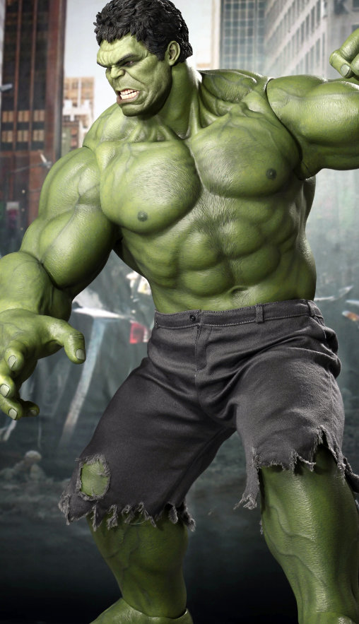 The Avengers - Hulk, 1/6 Figur von Hot Toys