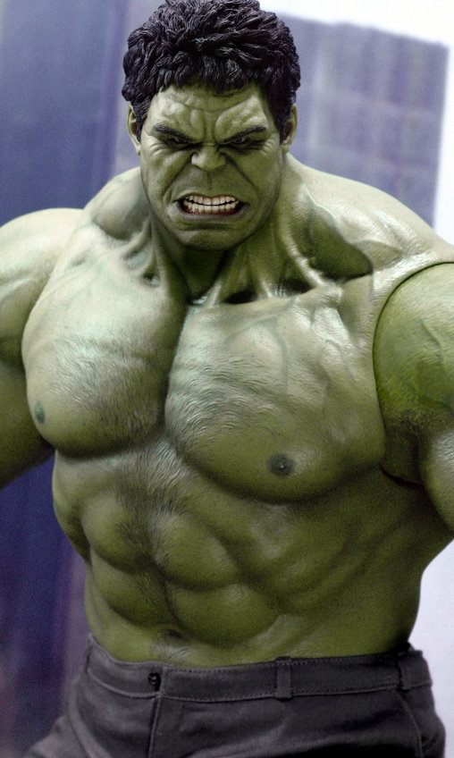 The Avengers - Hulk, 1/6 Figur von Hot Toys