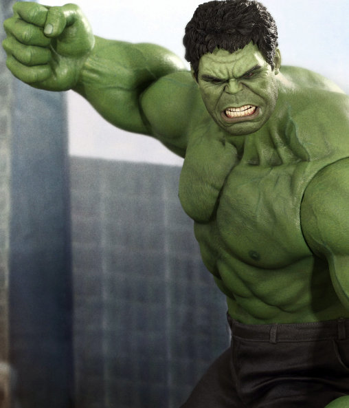 The Avengers - Hulk, 1/6 Figur von Hot Toys