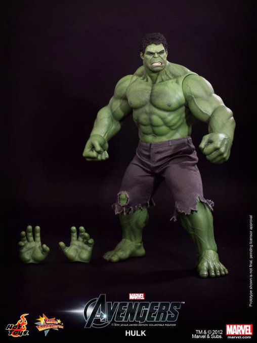 The Avengers - Hulk, 1/6 Figur von Hot Toys