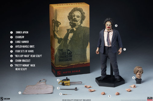 The Texas Chainsaw Massacre: Leatherface, 1/6 Figur von Sideshow