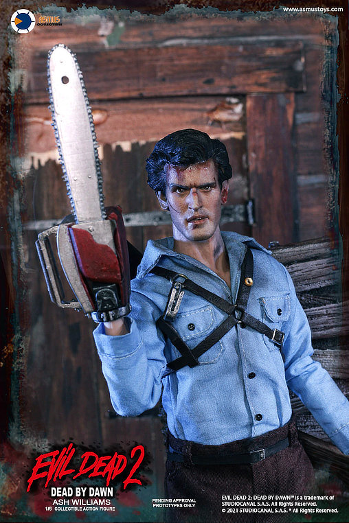 Tanz der Teufel II: Ash Williams, 1/6 Figur von Asmus Toys