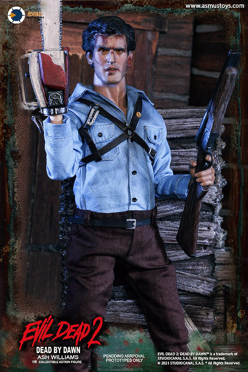 Tanz der Teufel II: Ash Williams, 1/6 Figur von Asmus Toys