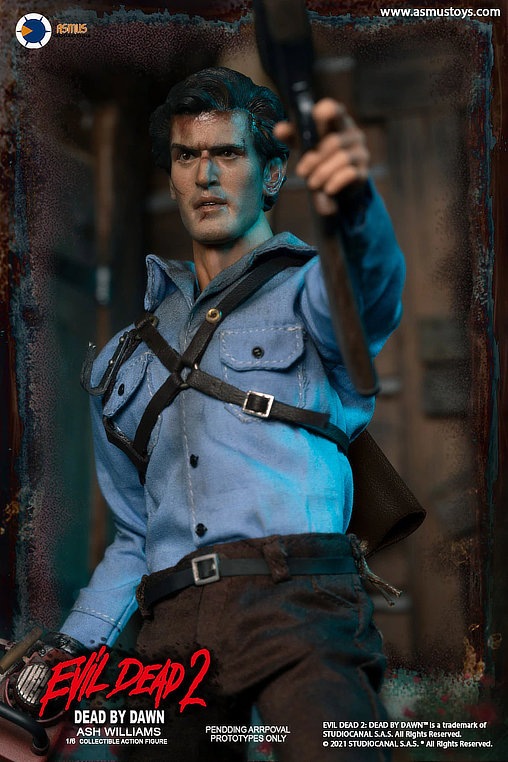 Tanz der Teufel II: Ash Williams, 1/6 Figur von Asmus Toys