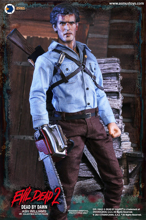 Tanz der Teufel II: Ash Williams, 1/6 Figur von Asmus Toys