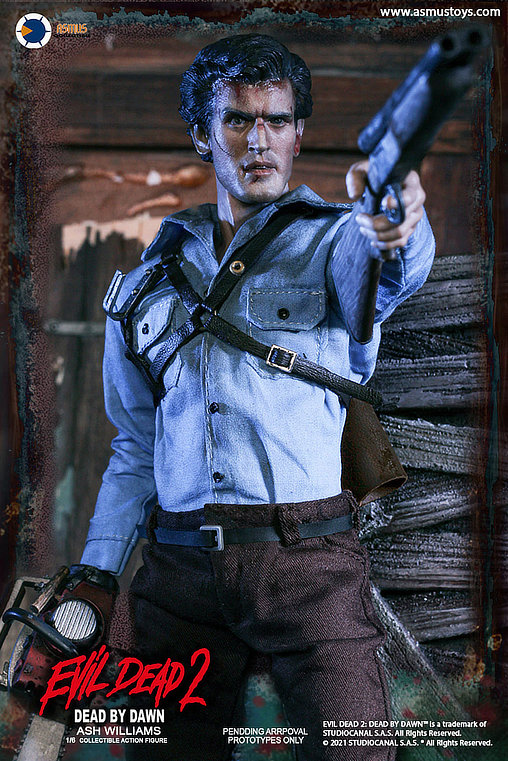 Tanz der Teufel II: Ash Williams, 1/6 Figur von Asmus Toys