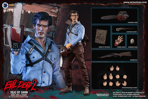 Tanz der Teufel II: Ash Williams, 1/6 Figur von Asmus Toys