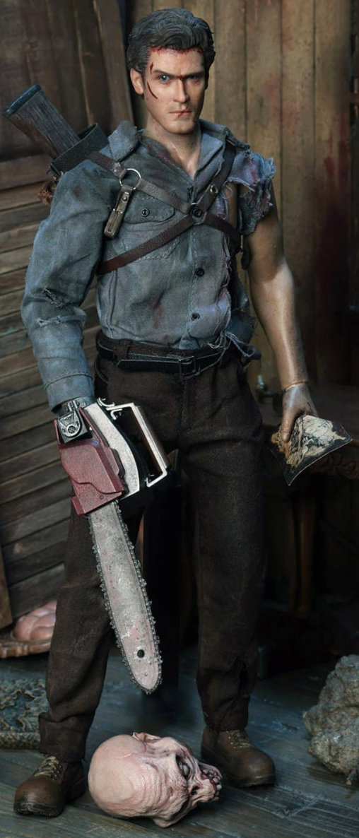 Tanz der Teufel II: Ash Williams, 1/6 Figur von Asmus Toys
