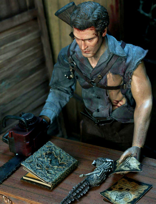 Tanz der Teufel II: Ash Williams, 1/6 Figur von Asmus Toys