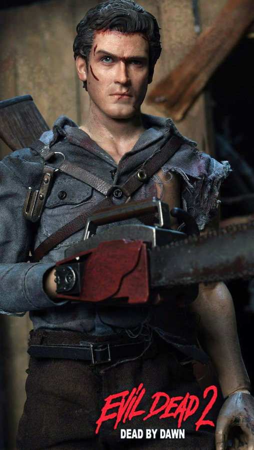 Tanz der Teufel II: Ash Williams, 1/6 Figur von Asmus Toys