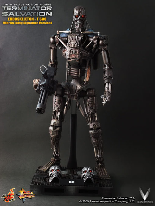 Terminator - Salvation: T-600 Endoskeleton - Martin Laing Signature Edition, 1/6 Figur von Hot Toys