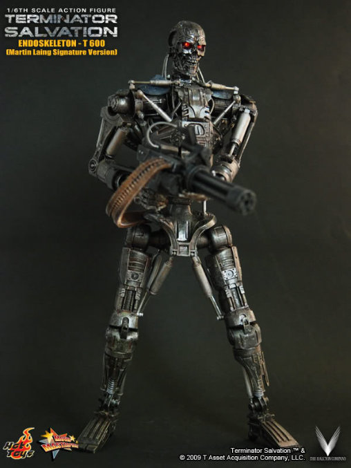 Terminator - Salvation: T-600 Endoskeleton - Martin Laing Signature Edition, 1/6 Figur von Hot Toys