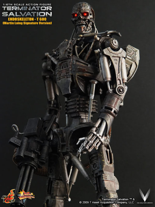 Terminator - Salvation: T-600 Endoskeleton - Martin Laing Signature Edition, 1/6 Figur von Hot Toys