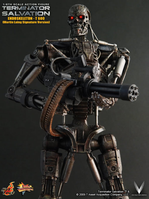 Terminator - Salvation: T-600 Endoskeleton - Martin Laing Signature Edition, 1/6 Figur von Hot Toys