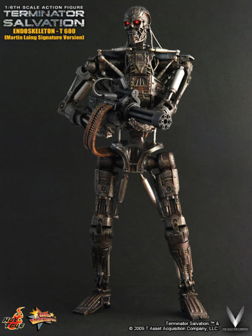 Terminator - Salvation: T-600 Endoskeleton - Martin Laing Signature Edition, 1/6 Figur von Hot Toys