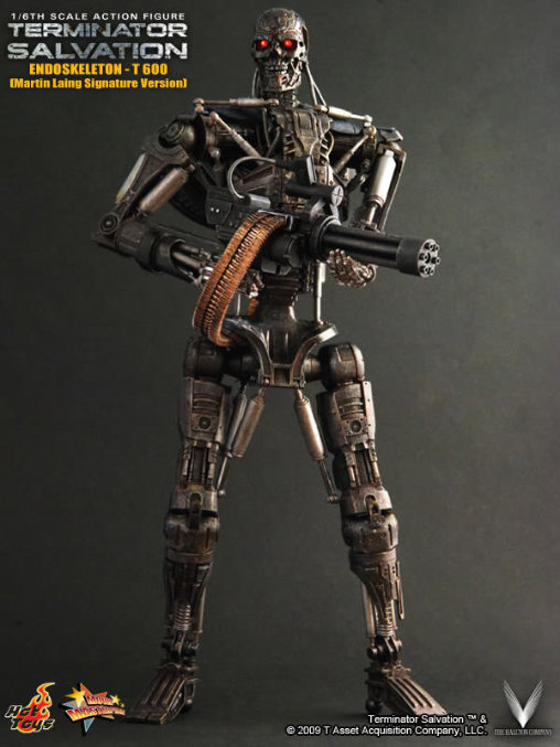 Terminator - Salvation: T-600 Endoskeleton - Martin Laing Signature Edition, 1/6 Figur von Hot Toys