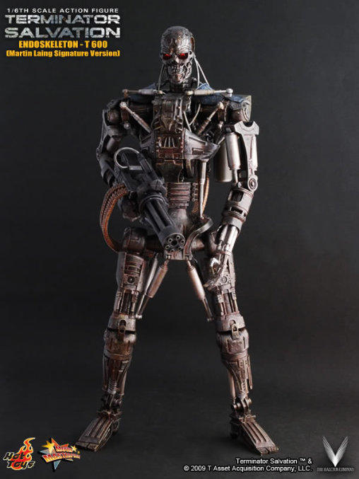 Terminator - Salvation: T-600 Endoskeleton - Martin Laing Signature Edition, 1/6 Figur von Hot Toys